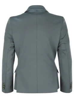 Blazer - slim fit - grijs