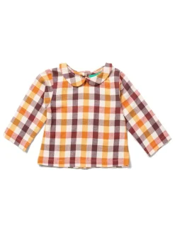 Blouse "Autumn Leaves" meerkleurig