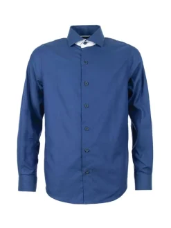 Blouse blauw