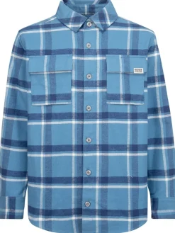 Blouse blauw