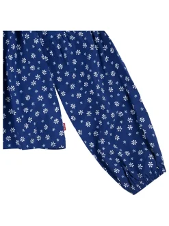 Blouse blauw