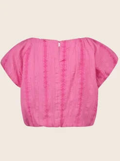 Blouse "Carmen" roze