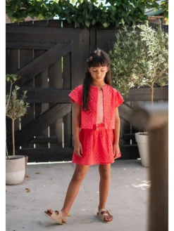 Blouse "Charlotte" rood
