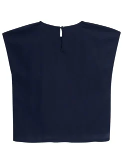 Blouse "Dleah" donkerblauw