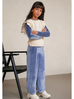 Blouse donkerblauw