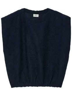 Blouse donkerblauw