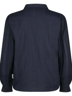 Blouse donkerblauw