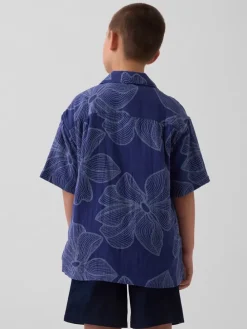 Blouse donkerblauw