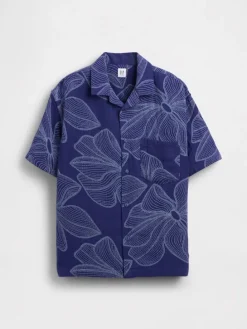 Blouse donkerblauw
