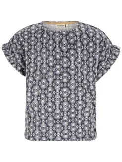 Blouse "Esri" donkerblauw