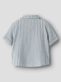 Blouse "Fedenis" grijs/wit