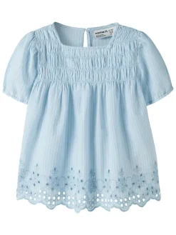 Blouse "Fesinne" lichtblauw