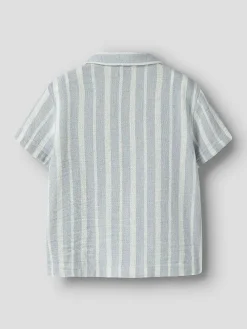 Blouse "Foko" lichtblauw
