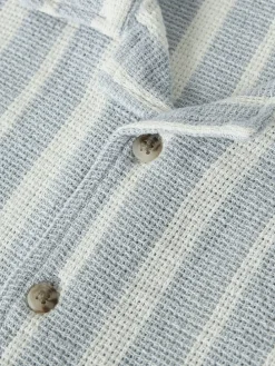 Blouse "Foko" lichtblauw
