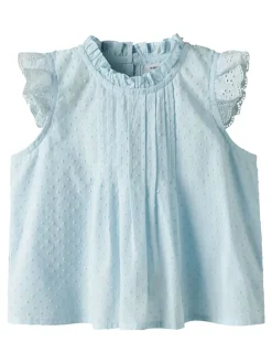 Blouse "Jusa" lichtblauw