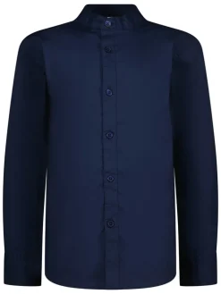 Blouse "Lasc" - regular fit - donkerblauw