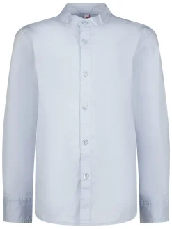 Blouse "Lasc" - regular fit - lichtblauw