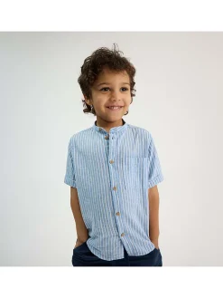 Blouse lichtblauw