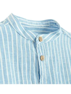 Blouse lichtblauw
