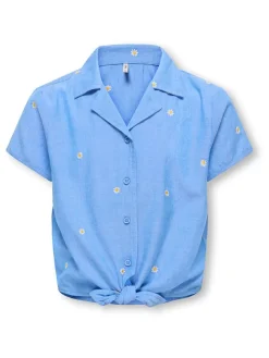 Blouse lichtblauw