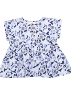 Blouse lichtblauw