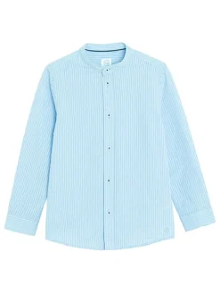 Blouse lichtblauw