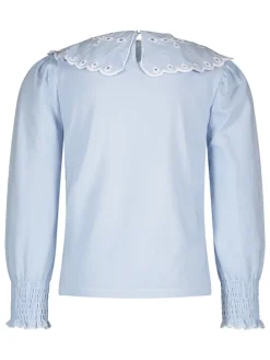 Blouse "Like Flo Flo" lichtblauw