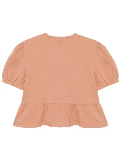 Blouse oranje