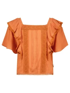 Blouse "paarsh" oranje