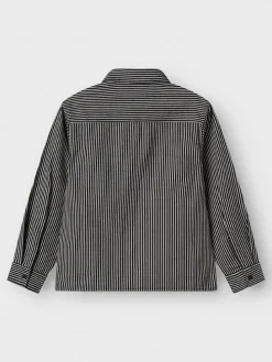 Blouse "Povenan" beige/zwart