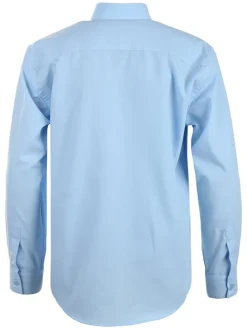 Blouse - regular fit - lichtblauw