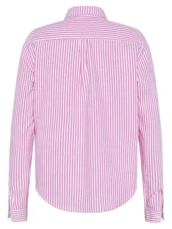 Blouse - regular fit - roze/wit