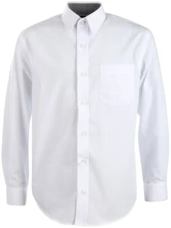 Blouse - regular fit - wit