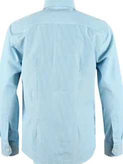 Blouse - slim fit - blauw