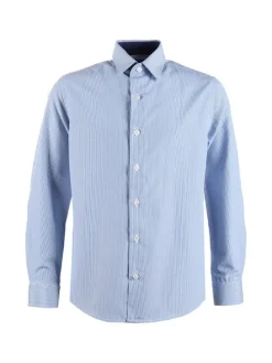 Blouse - slim fit - lichtblauw