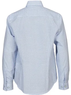 Blouse - slim fit - lichtblauw