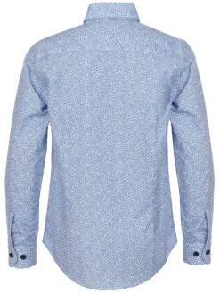 Blouse - slim fit - lichtblauw