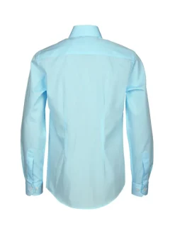 Blouse - slim fit - lichtblauw