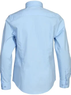 Blouse - slim fit - lichtblauw