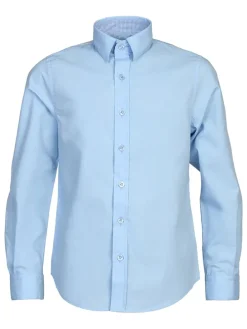 Blouse - slim fit - lichtblauw