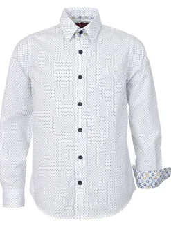Blouse - slim fit - wit