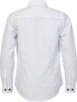 Blouse - slim fit - wit