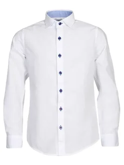 Blouse - super slim fit - wit