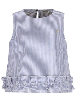 Blousetop "Chloe" lichtblauw