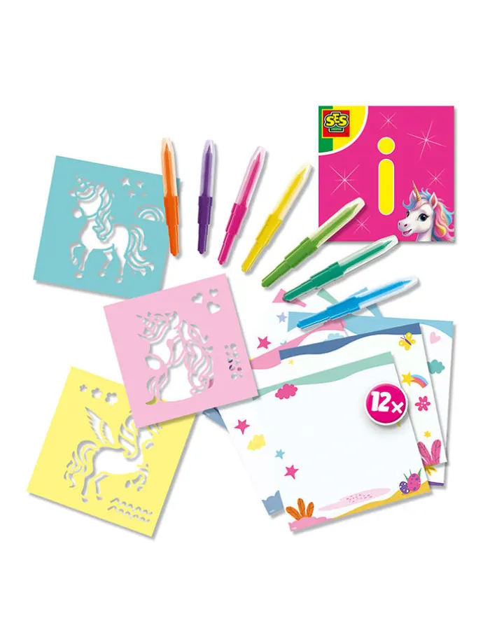 Blow airbrush-pennenset "Unicorn" - vanaf 5 jaar