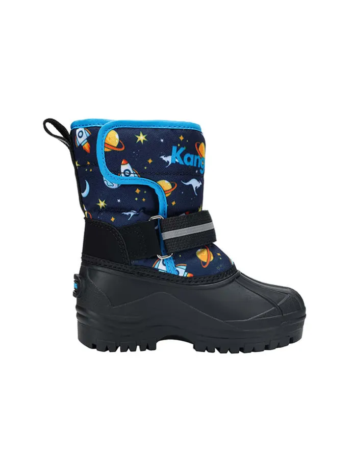 Boots "K-Shell II" zwart/donkerblauw