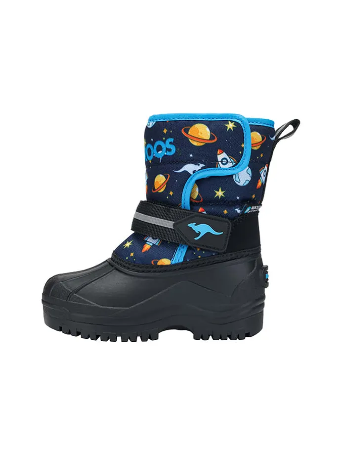 Boots "K-Shell II" zwart/donkerblauw