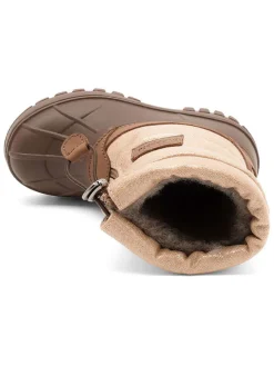 Boots lichtroze/bruin