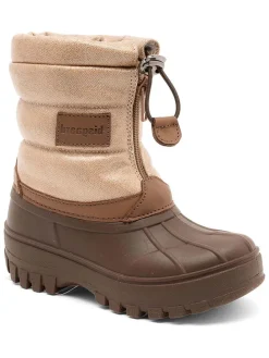 Boots lichtroze/bruin