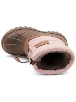 Boots lichtroze/bruin